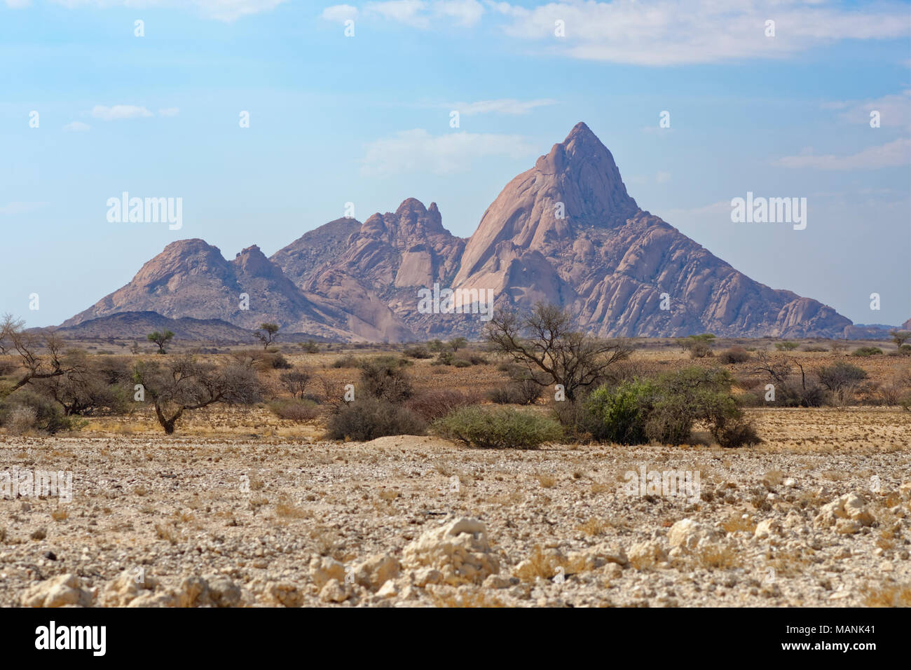 Spitzkoppe, Erongo Region, Damaraland, Namibia, Afrika Stockfoto
