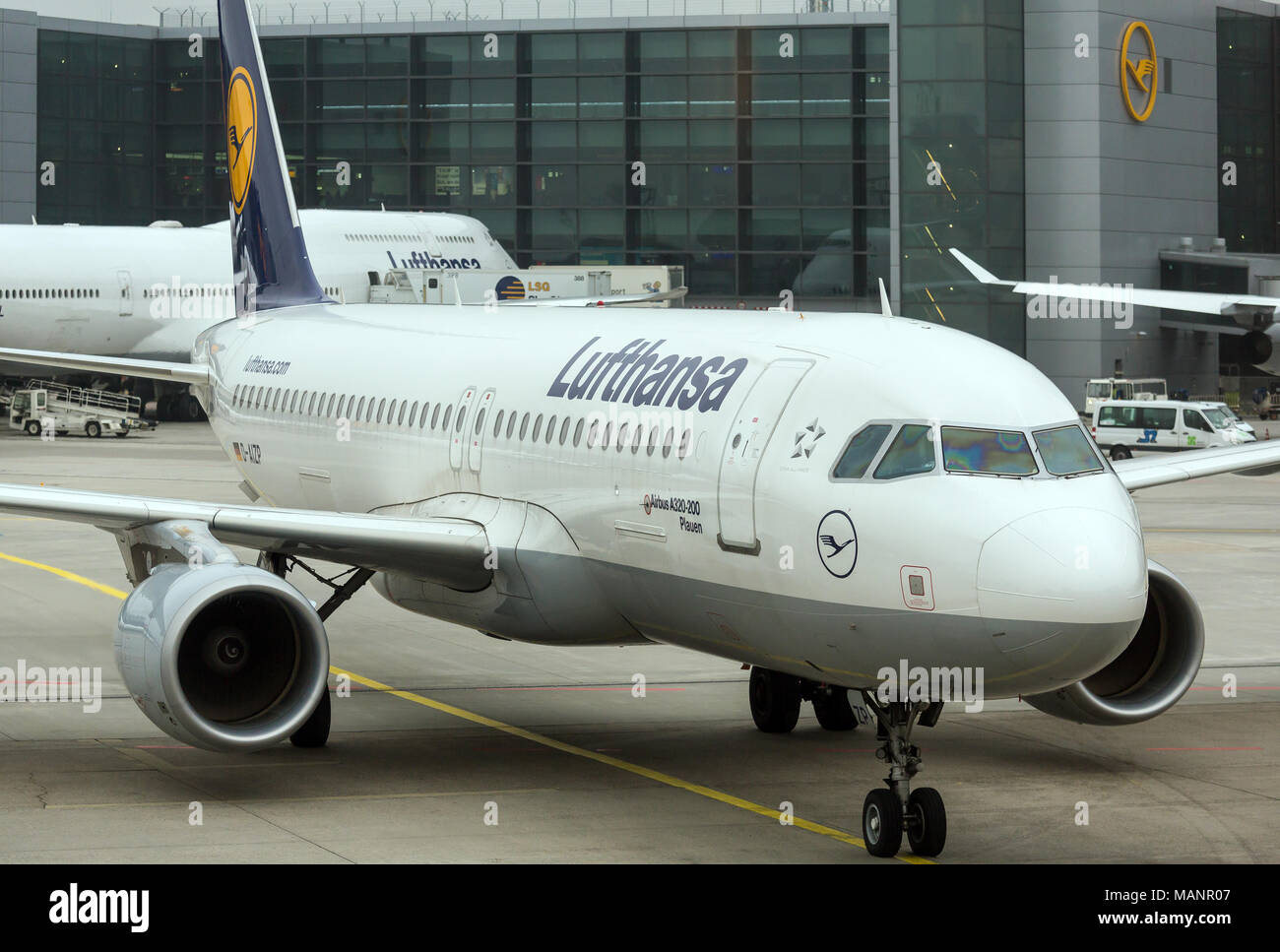 Frankfurt Deutschland Lufthansa Airbus A340 300 Am