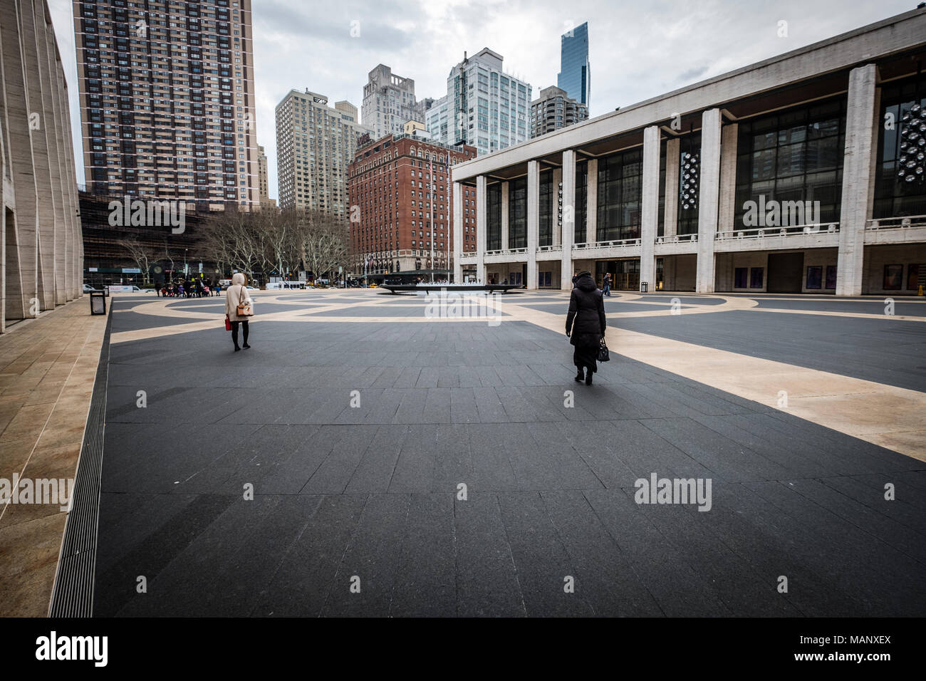 Lincoln Center für Darstellende Künste, Manhattan, New York City, NY, Vereinigte Staaten von Amerika. USA Stockfoto