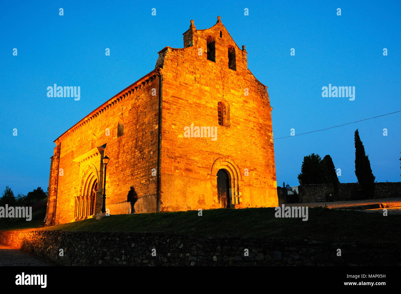 Villafranca del Bierzo, Castilla y León. Spanien Stockfoto