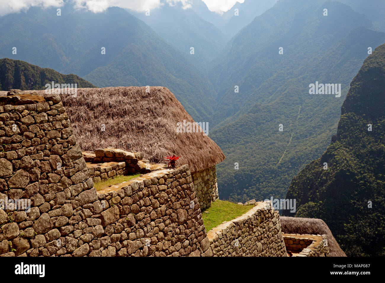 Region Machu Picchu Cusco Peru Stockfoto