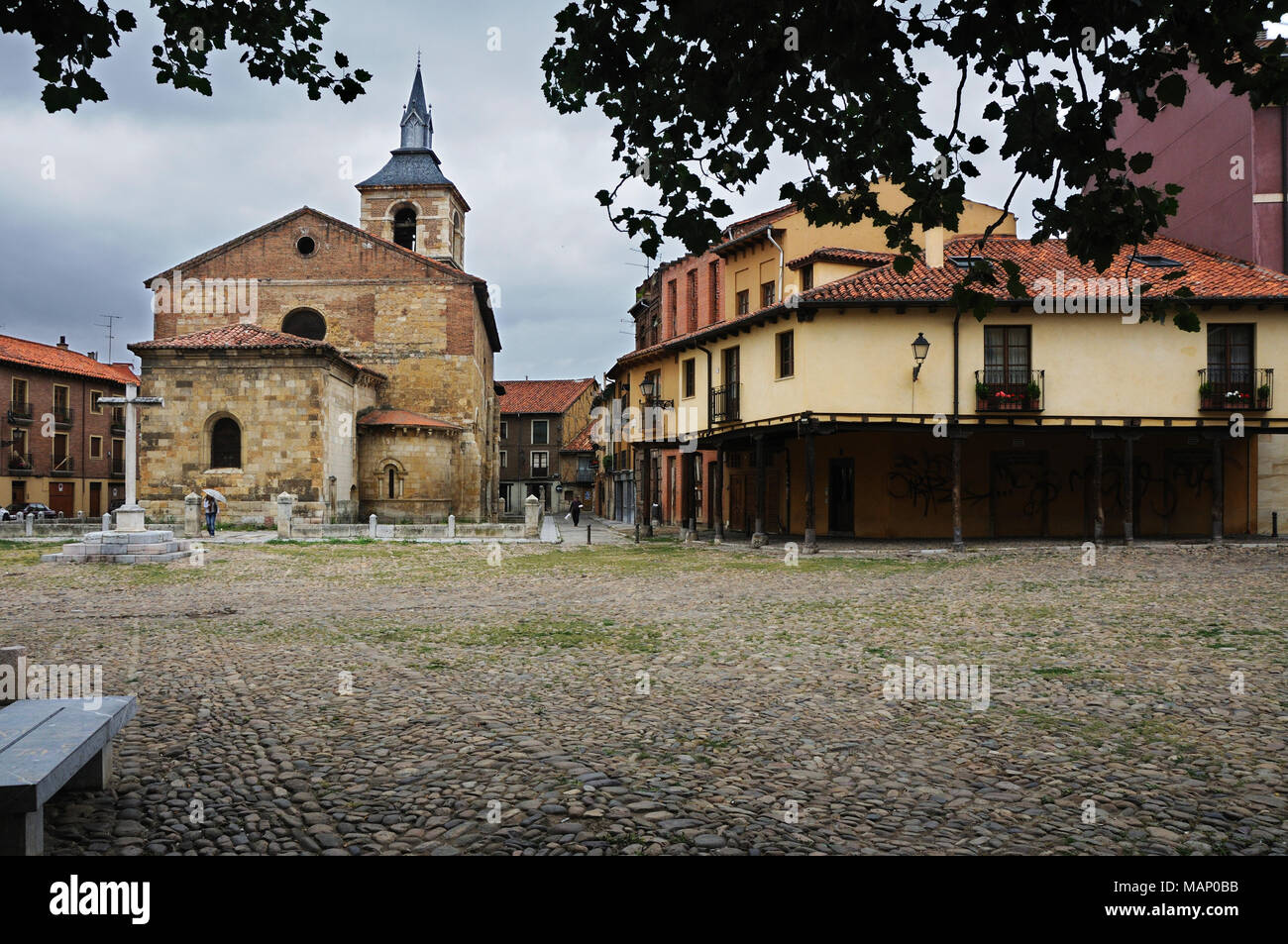 León. Castilla y León, Spanien Stockfoto