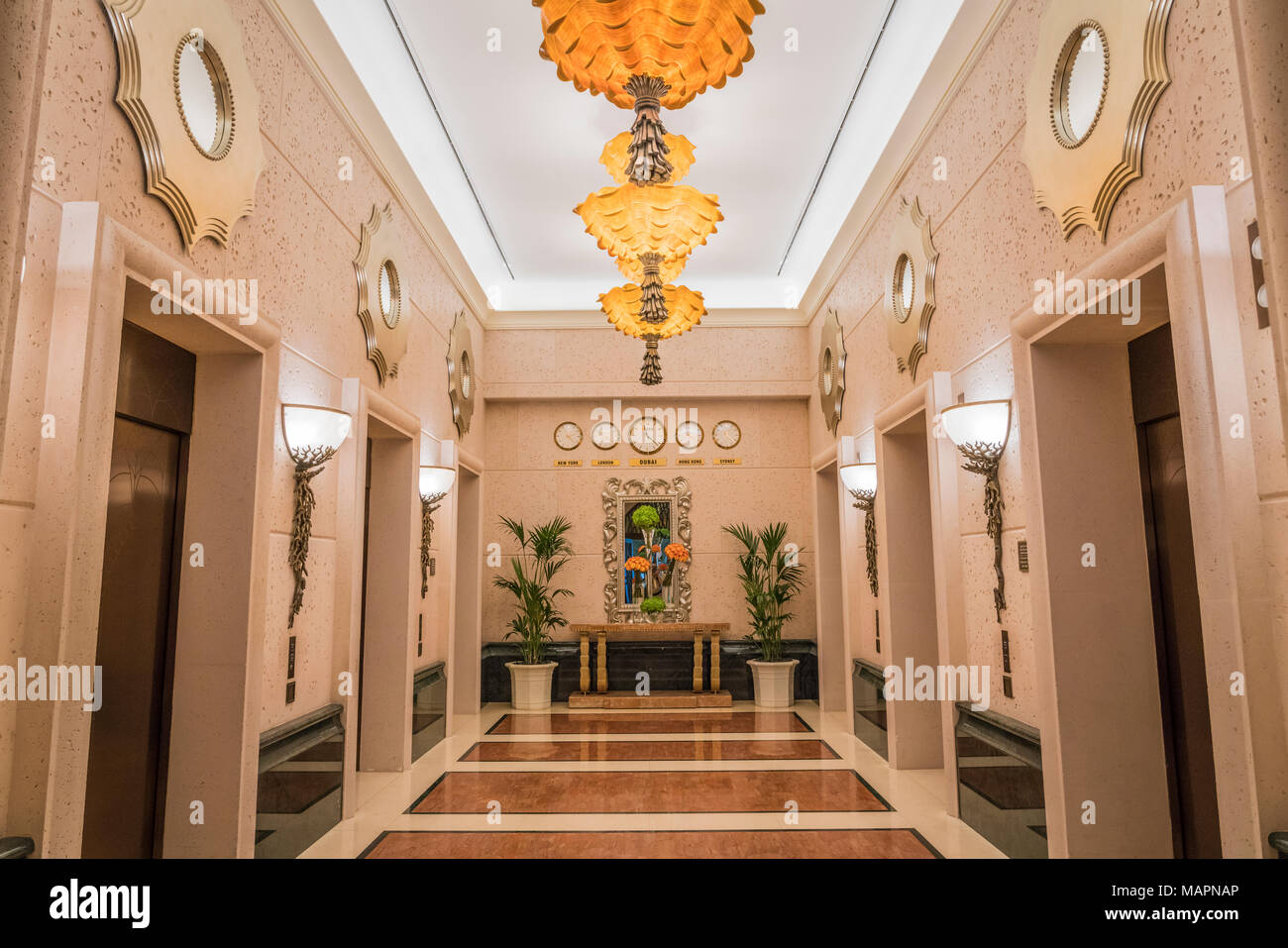 Interieur Des Atlantis Palm Resort Auf Der Palme In Dubai