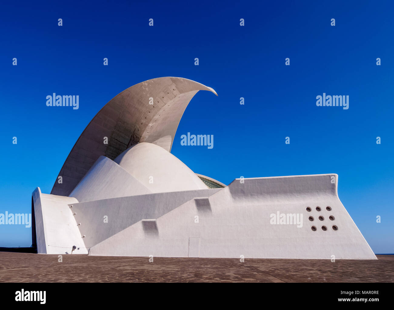 Auditorium Adan Martin, Santa Cruz de Tenerife, Teneriffa, Kanarische Inseln, Spanien, Europa Stockfoto