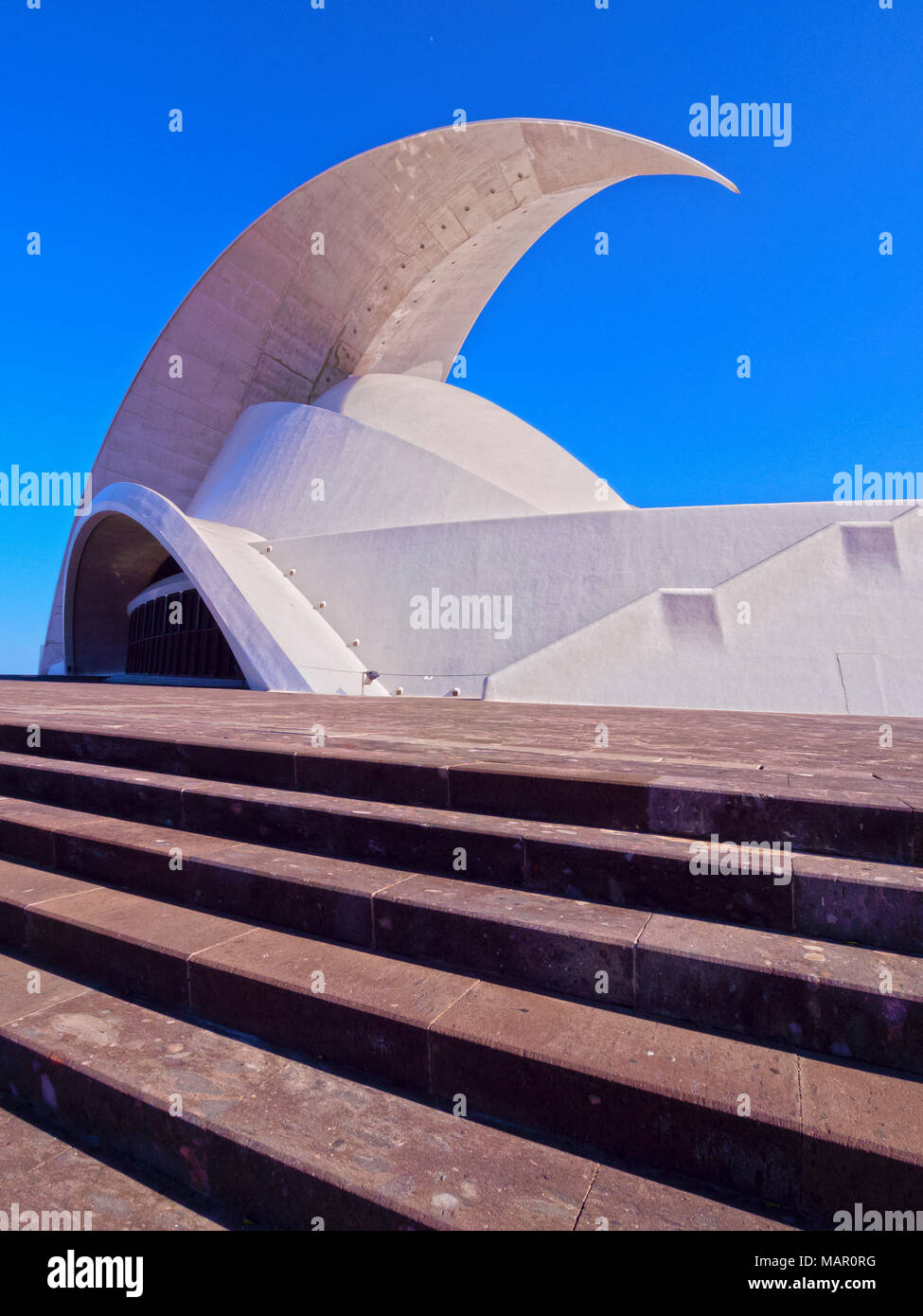 Auditorium Adan Martin, Santa Cruz de Tenerife, Teneriffa, Kanarische Inseln, Spanien, Europa Stockfoto