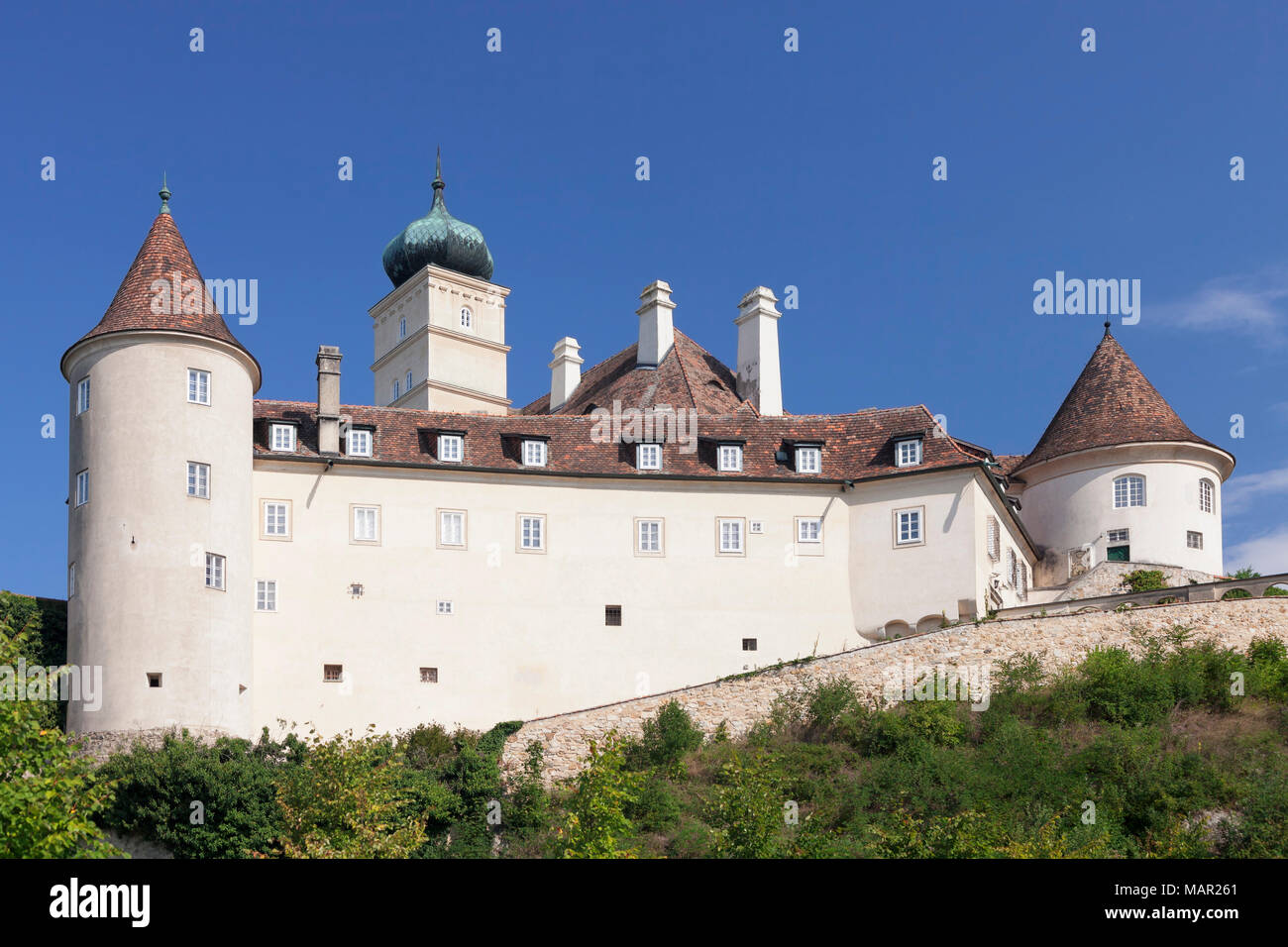 Schonbuhel schonbuhel Schloss, Wachau, Niederösterreich, Österreich, Europa Stockfoto