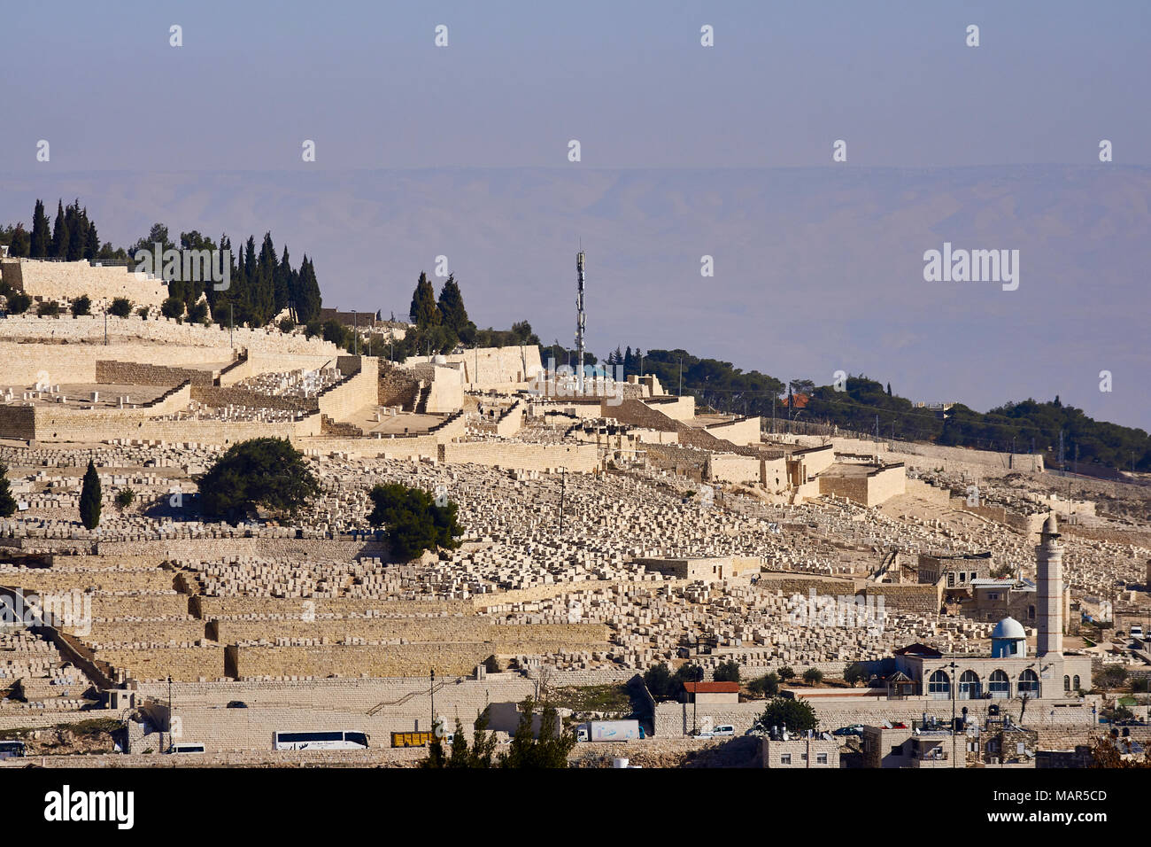 Bilder von Gebäuden rund um jerusalem israel Stockfoto