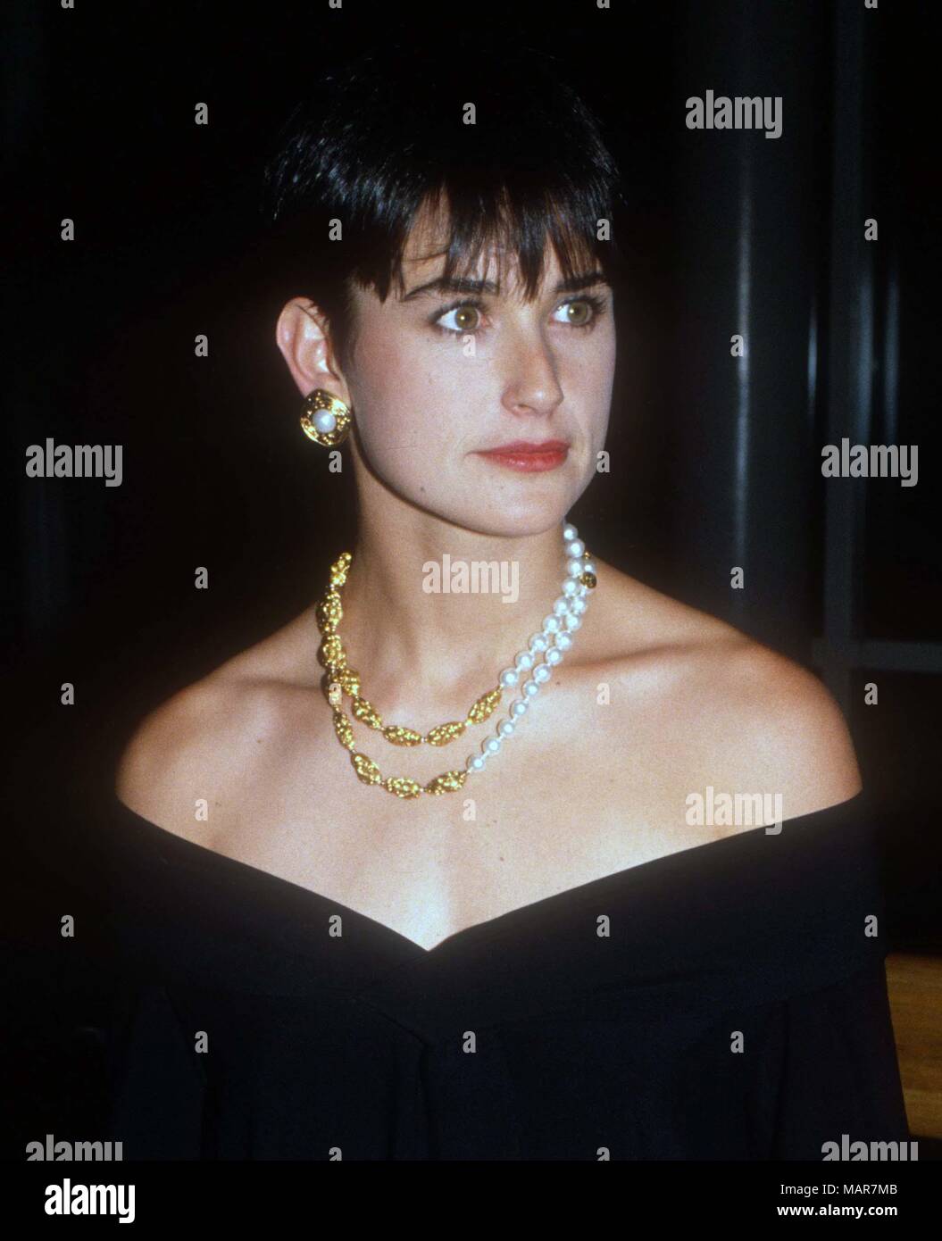 Demi Moore 1989 Foto von John Barrett/PHOTOlink.net Stockfoto