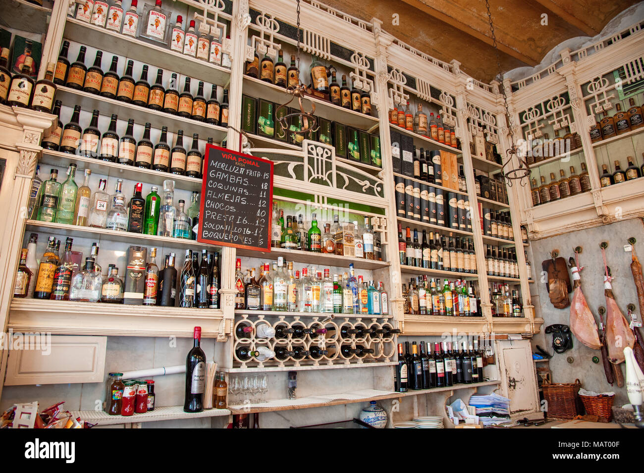 Tapas-Bar El Rinconcillo, Sevilla, Spanien Stockfoto