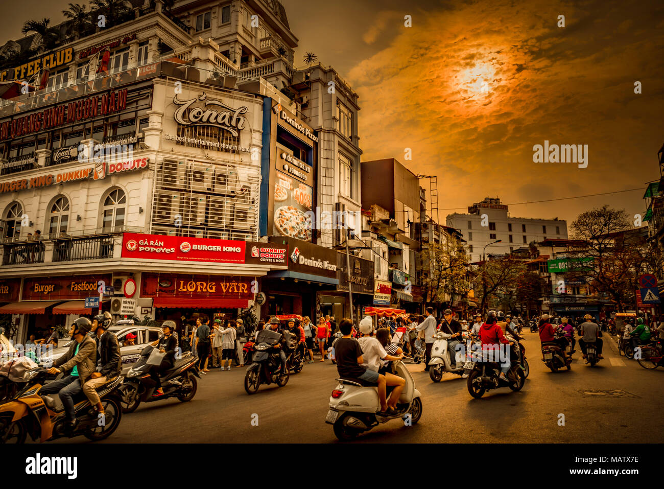 Asien, Vietnam, Hanoi Stockfoto