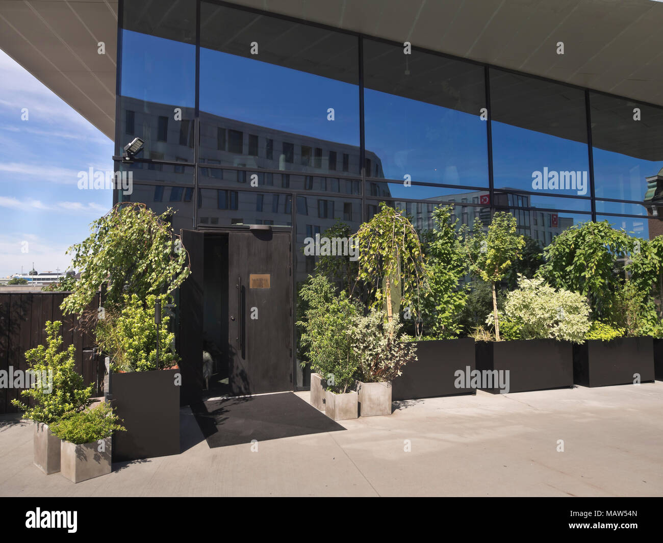 Maaemo Restaurant in Oslo Norwegen zwei Sterne im Guide Michelin, modernen nordischen Küche Stockfoto