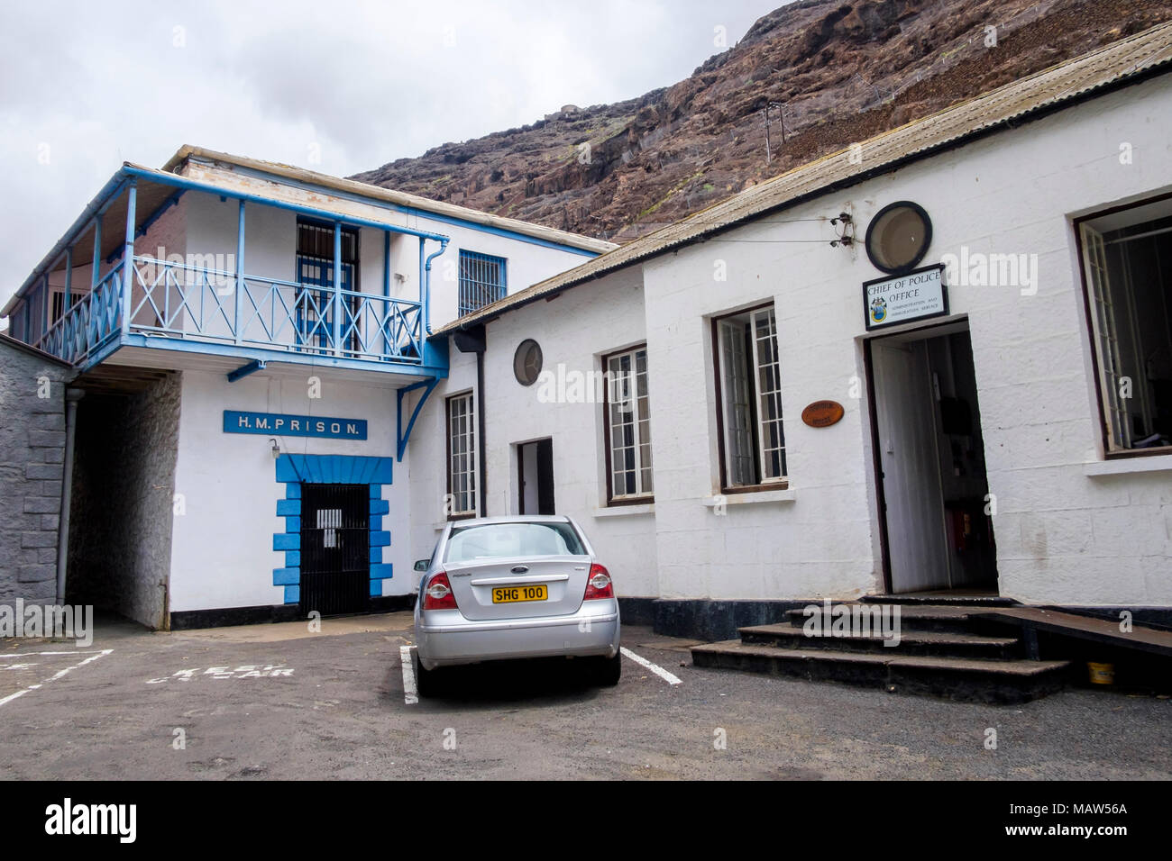 St. Helena Polizeipräsidium und Gefängnis, Jamestown, Saint Helena ...