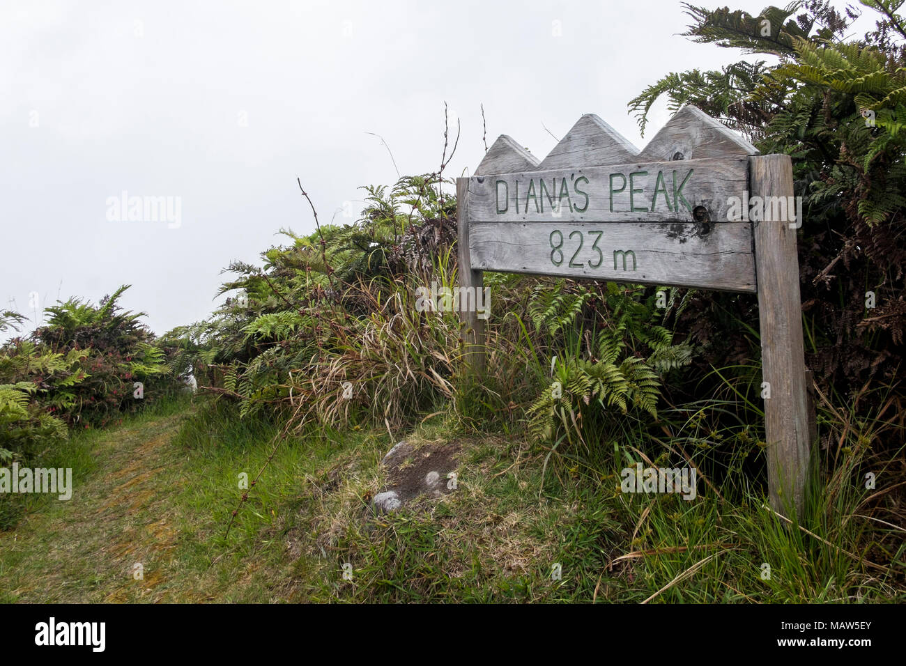 Diana's Peak, Saint Helena, South Atlantic. Stockfoto