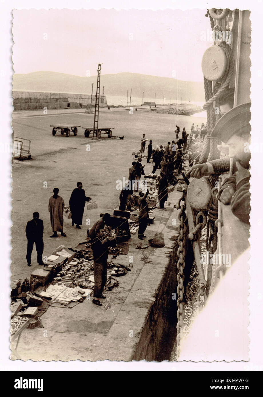 Fotografisches Tagebuch eines jungen französischen Soldaten in Marokko Stockfoto