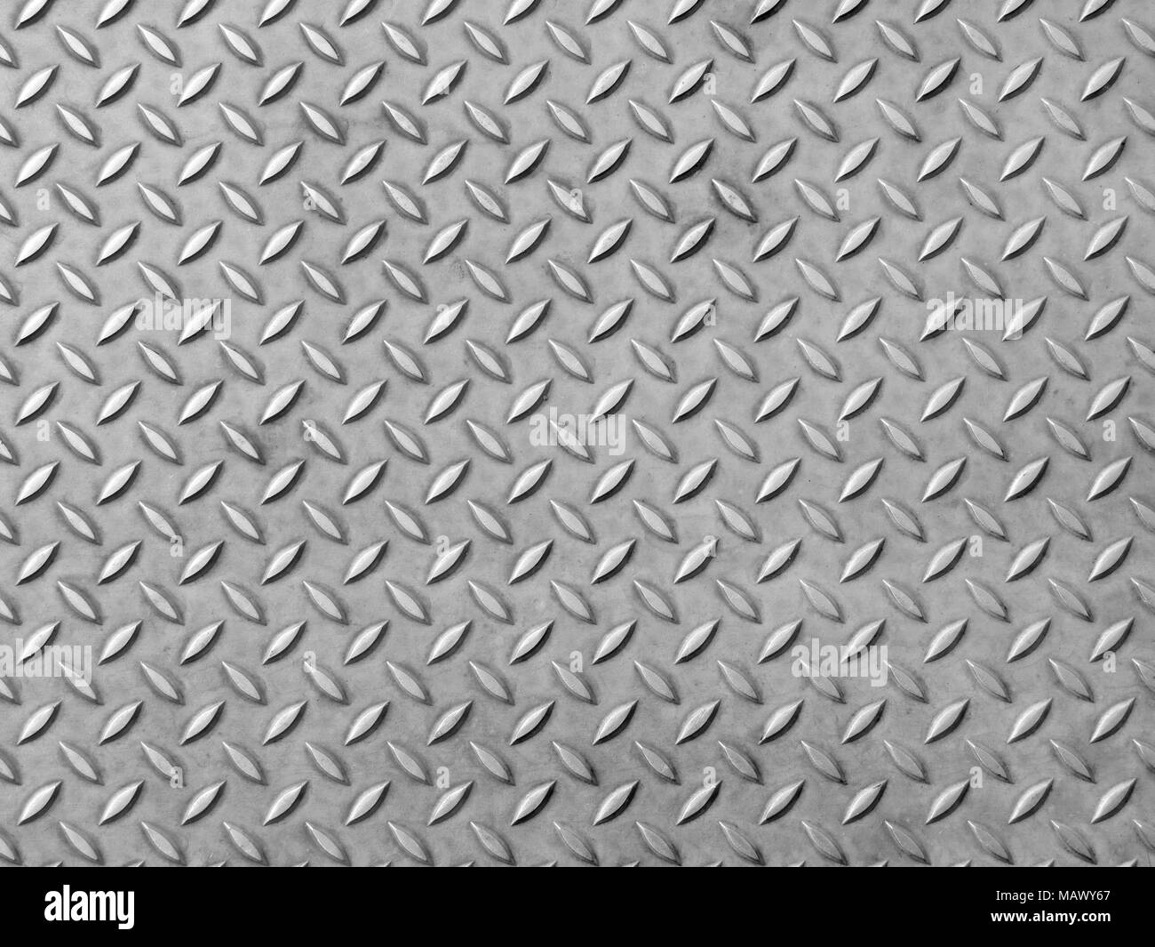 Metallplatte Hintergrund oder Hintergrund. Platte aus Aluminium, silber Metall Textur mit kopieren. Stockfoto