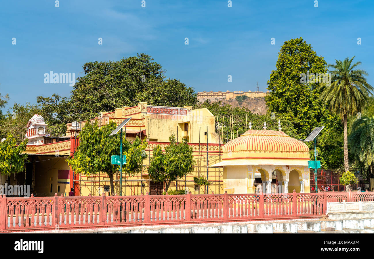 Jai Niwas Garten in Jaipur, Indien Stockfoto