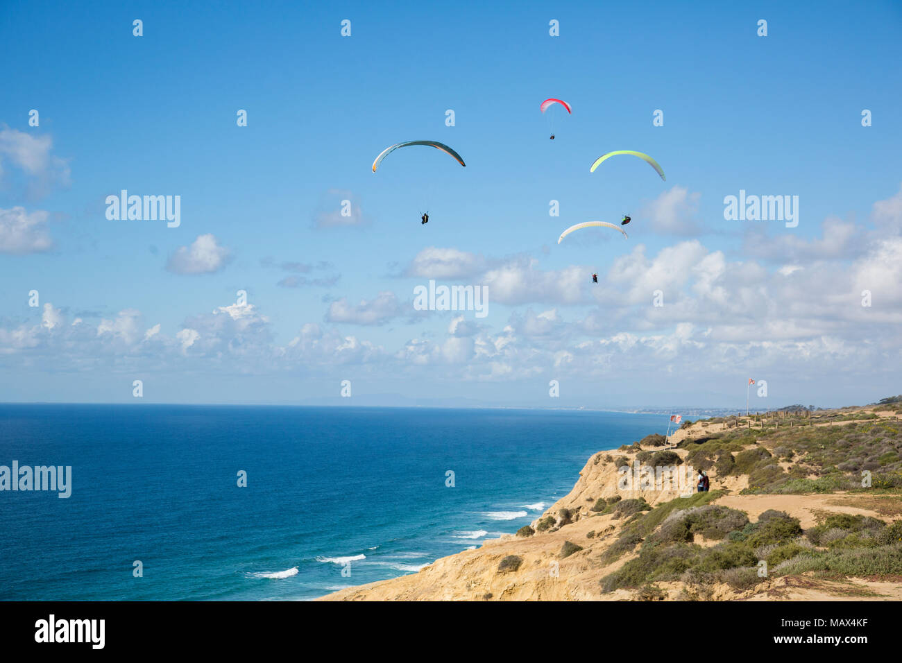 62995-00613 Drachenflieger am Torrey Pines Gliderport La Jolla, Ca Stockfoto