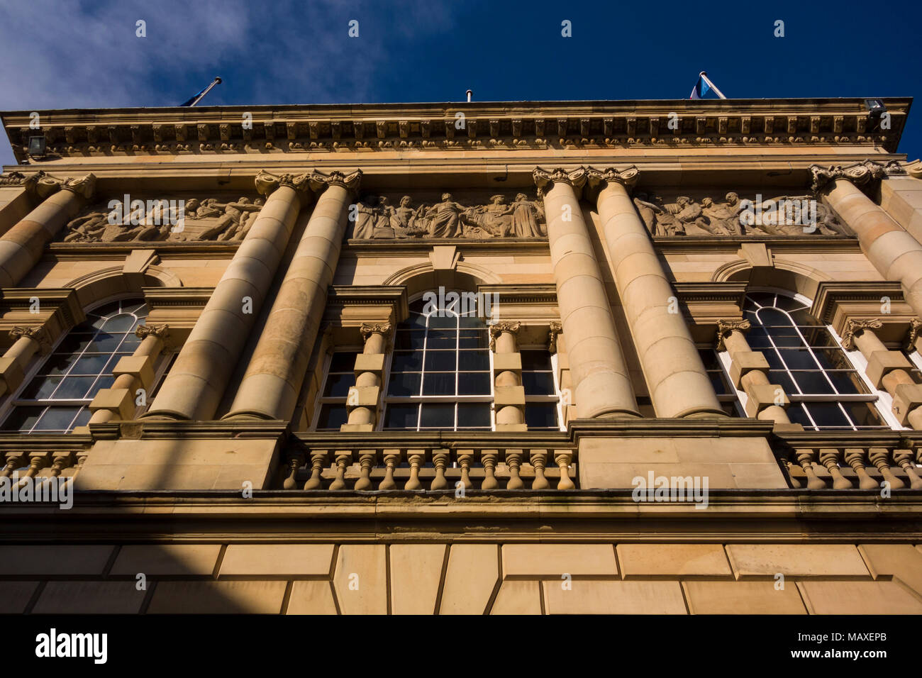 Generalkonsulat von Frankreich & Scottish Französischen Institut Gebäude, West Parliament Square, Edinburgh, Schottland Stockfoto