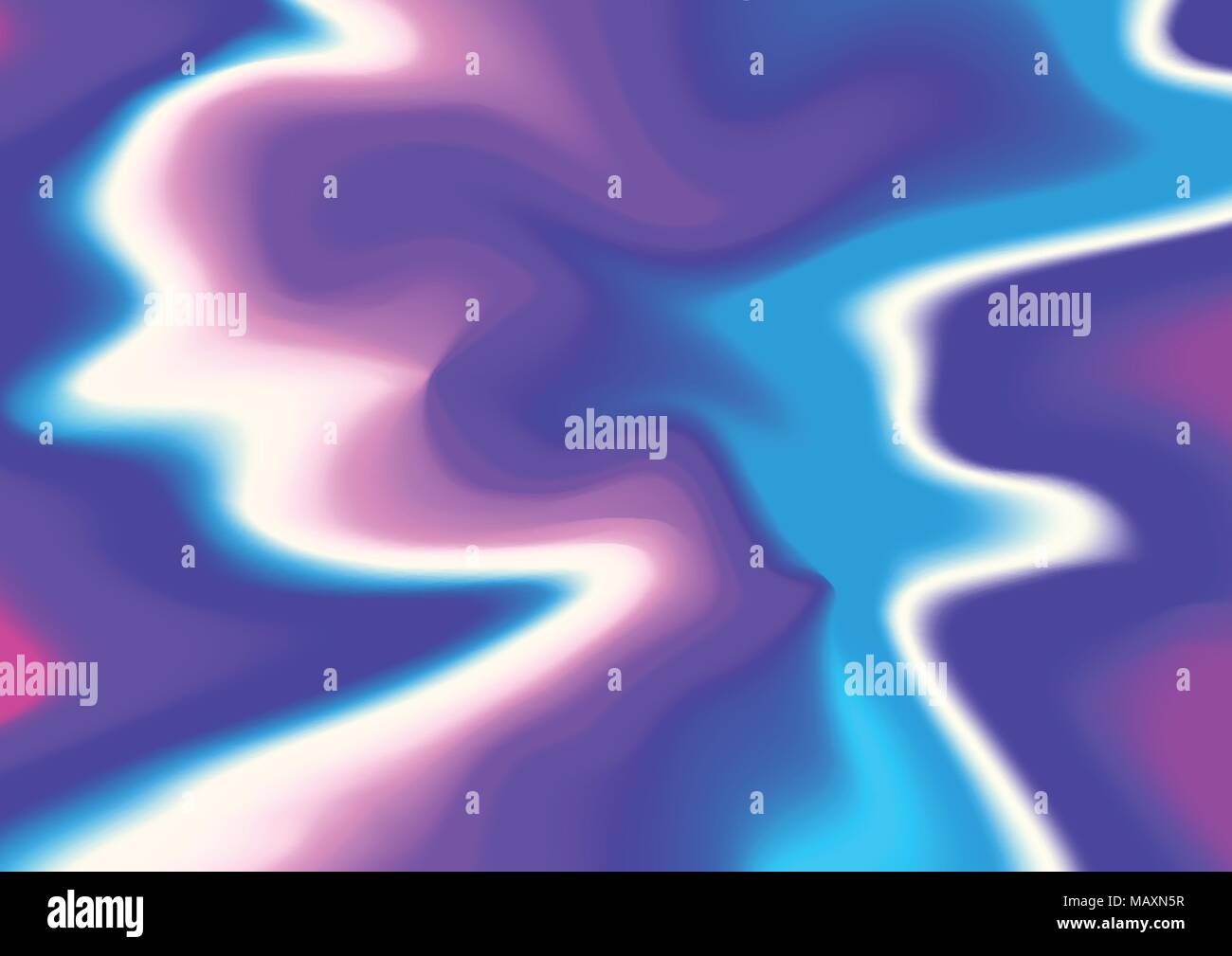 Lila Irisierend holografische Folie Vector pattern - Wirbelnden hintergrund abstrakt. Stock Vektor