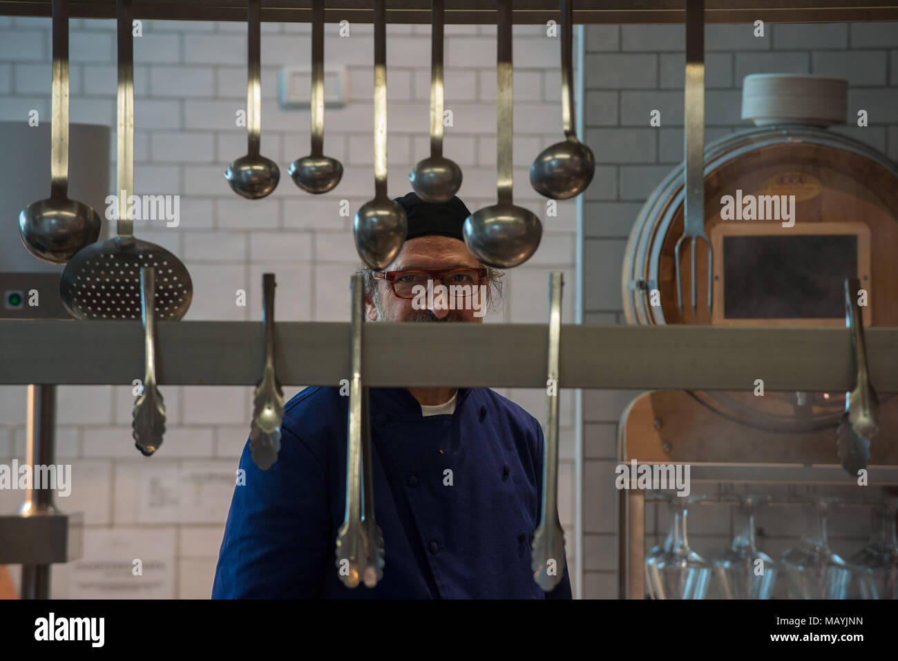 Rom. Eataly, Andy Luotto Restaurant. Italien. Stockfoto