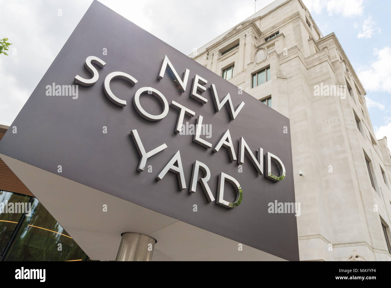 New Scotland Yard, Victoria Embankment, London, UK Stockfoto
