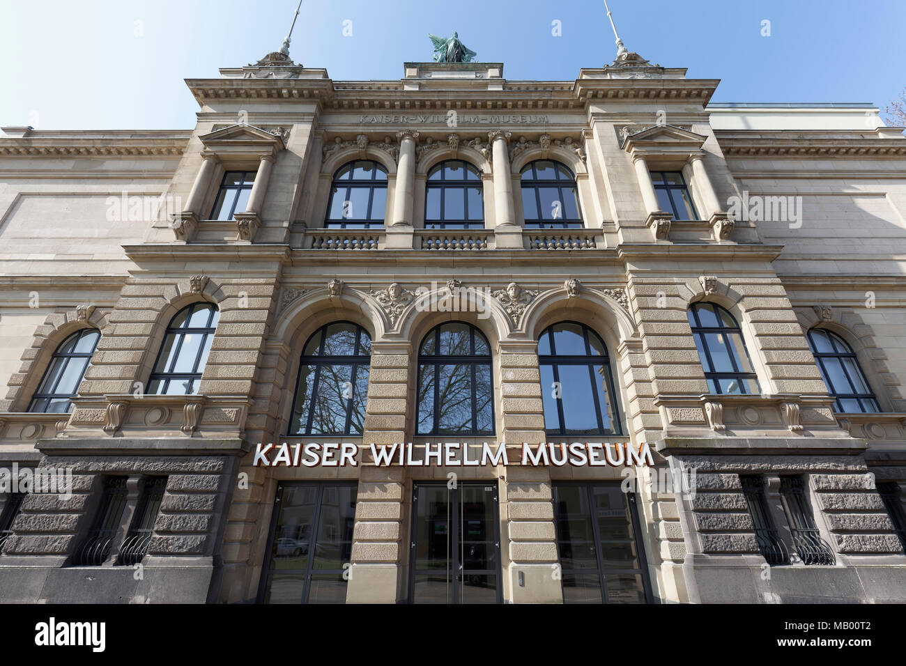 Kaiser Wilhelm Museum, Kunstmuseum, Krefeld, Nordrhein-Westfalen, Deutschland Stockfoto