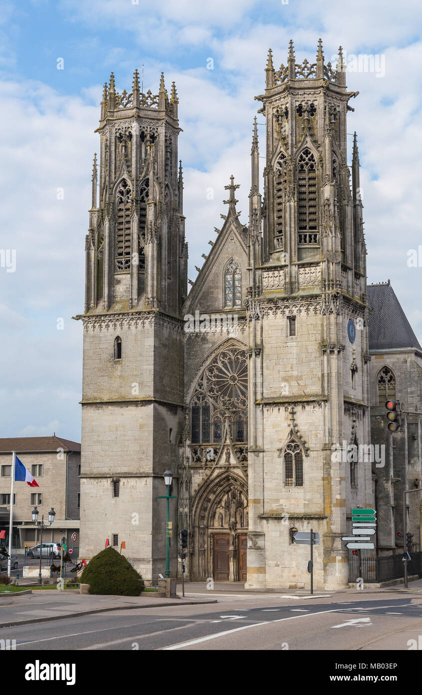 St. Martin Kirche in Pont A Mousson Frankreich. Stockfoto