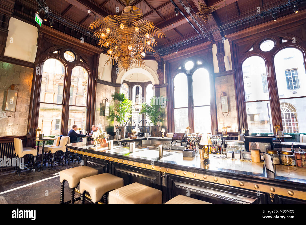 Grand Pacific Bar und Restaurant, Manchester, UK Stockfoto