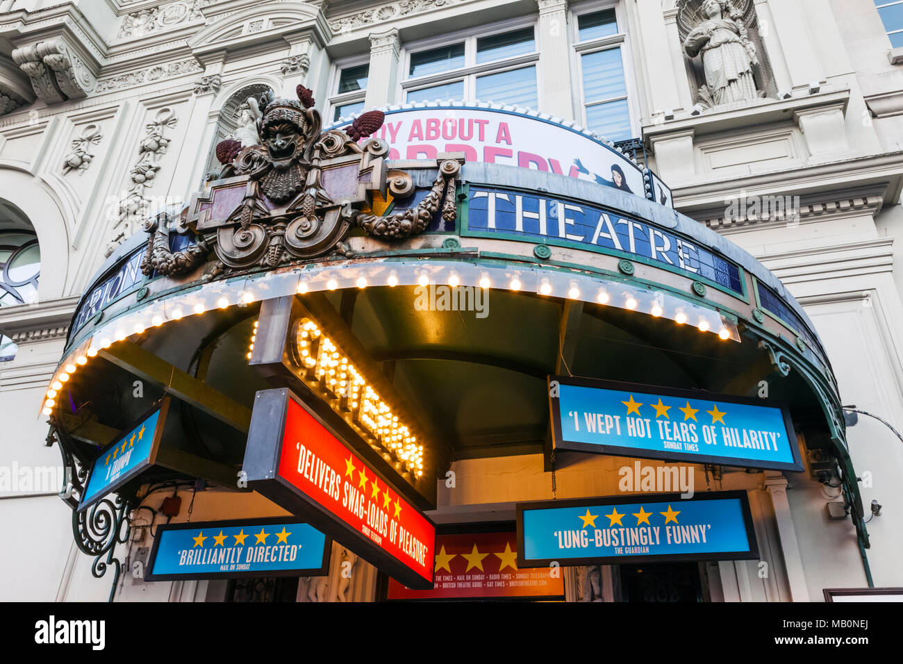 England, London, West End, Criterion Theatre Stockfoto