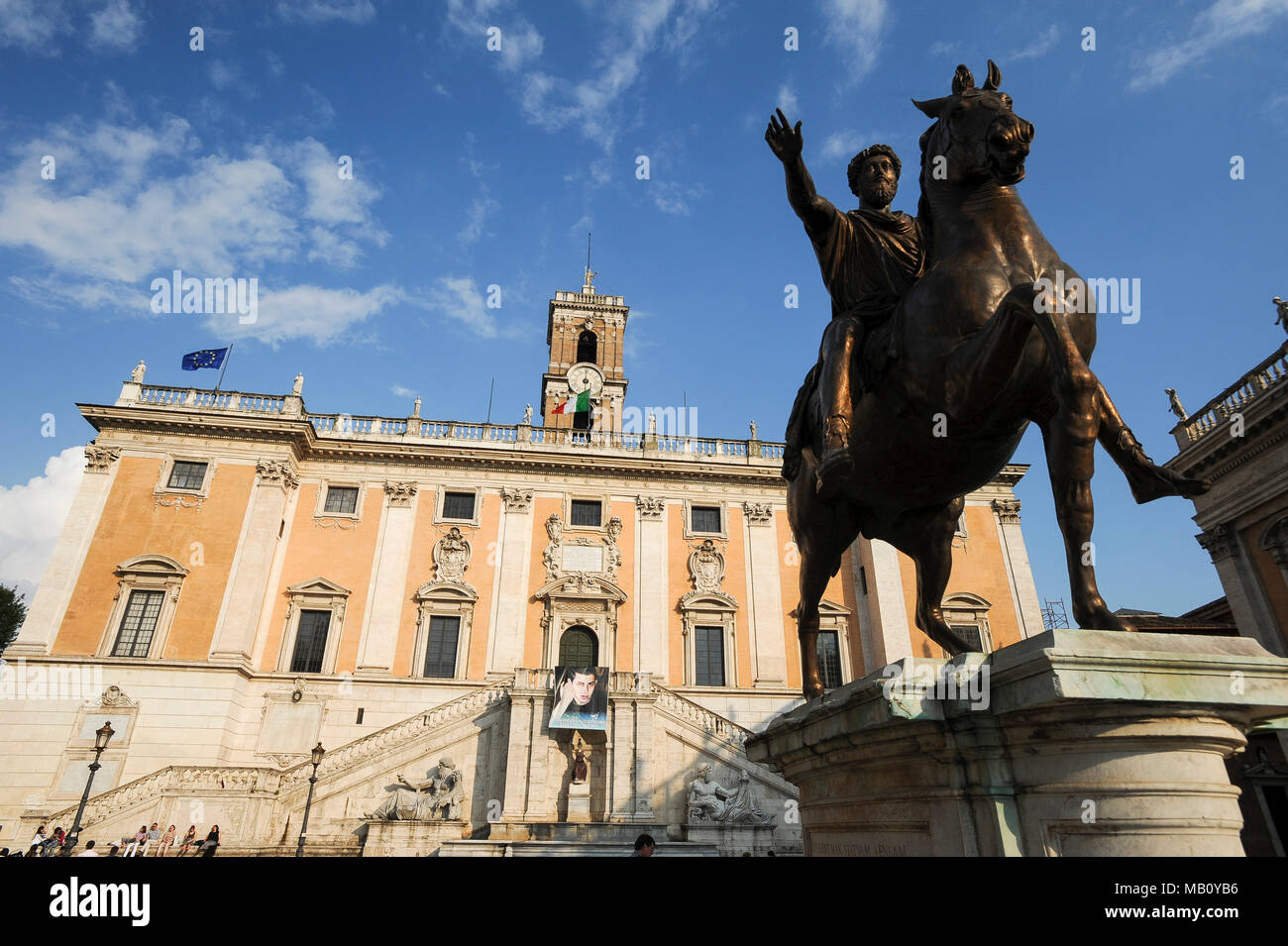 Kapitol platz piazza di campidoglio Stockfotos und -bilder Kaufen - Alamy