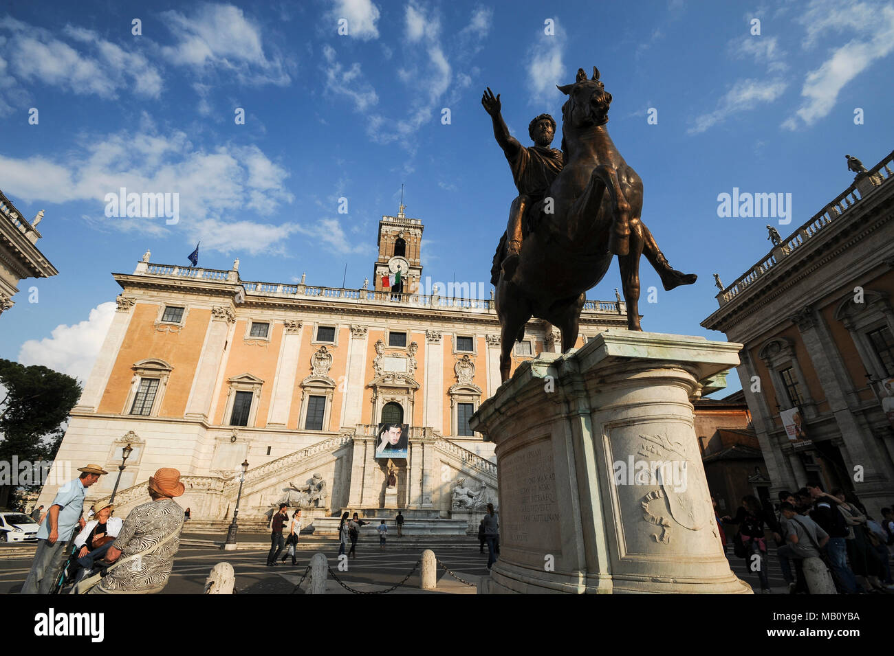Kapitol platz piazza di campidoglio Stockfotos und -bilder Kaufen - Alamy