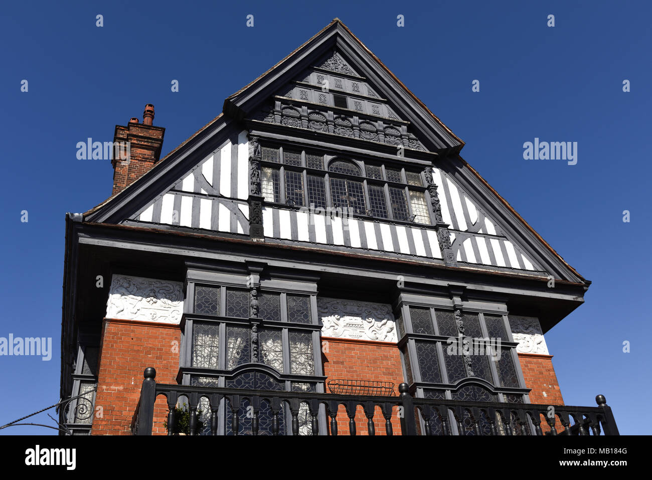 Ossington Lodge in Newark-On-Trent, Nottinghamshire, UK. Stockfoto