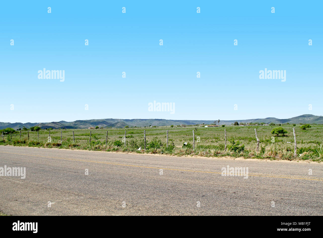 Straße, Belém, Paraíba, Brasilien Stockfoto