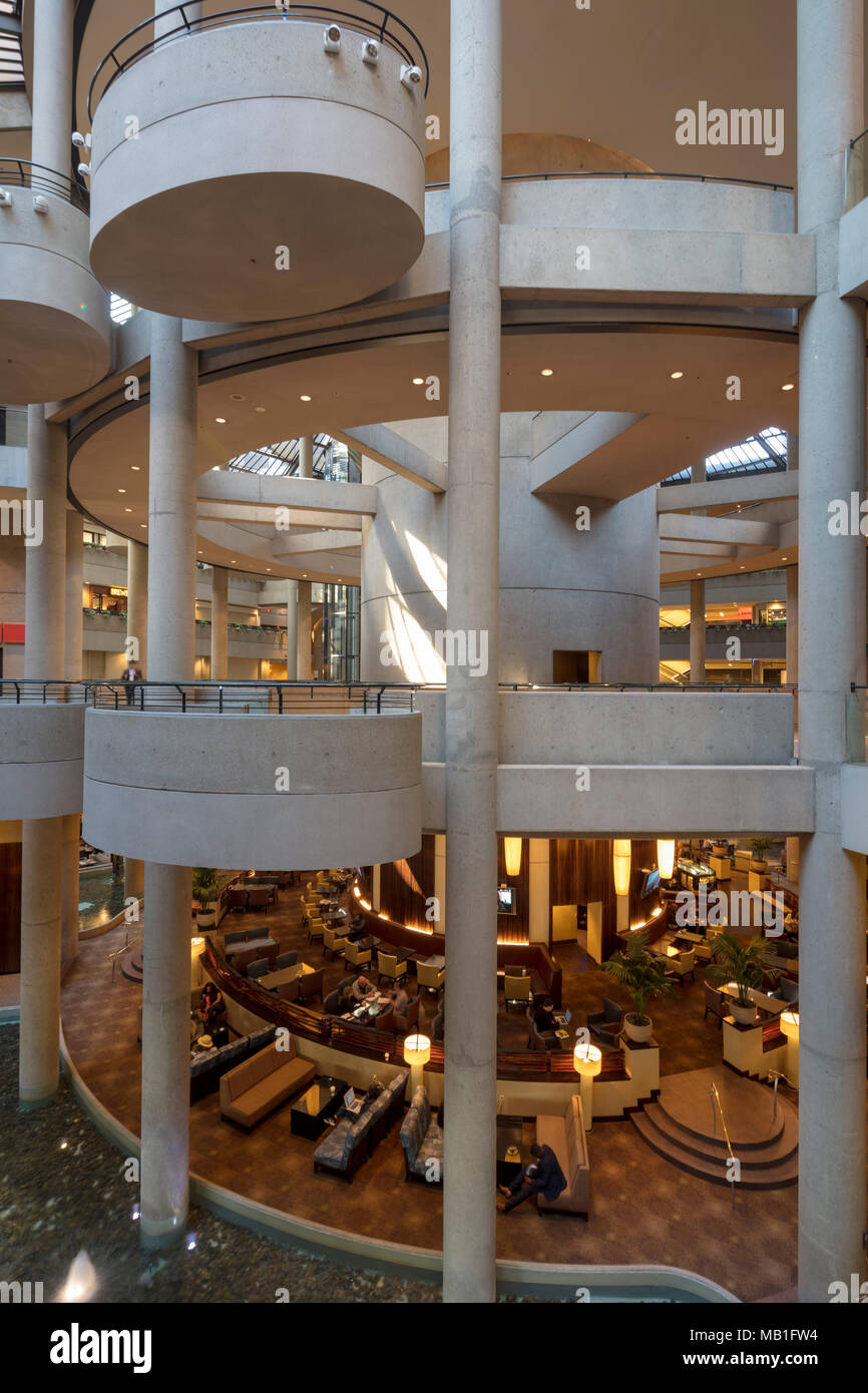 The Westin Bonaventure Hotel and Suites, Los Angeles, Kalifornien, USA Stockfoto