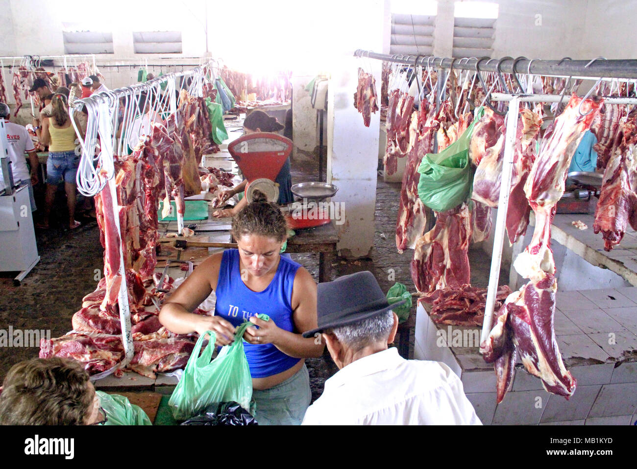 Freier Markt, Belem, Paraíba, Brasilien Stockfoto