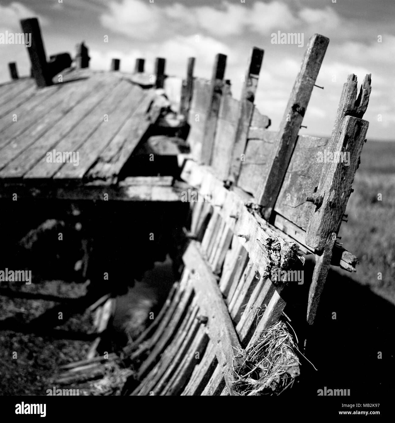 Schiffswrack Stockfoto