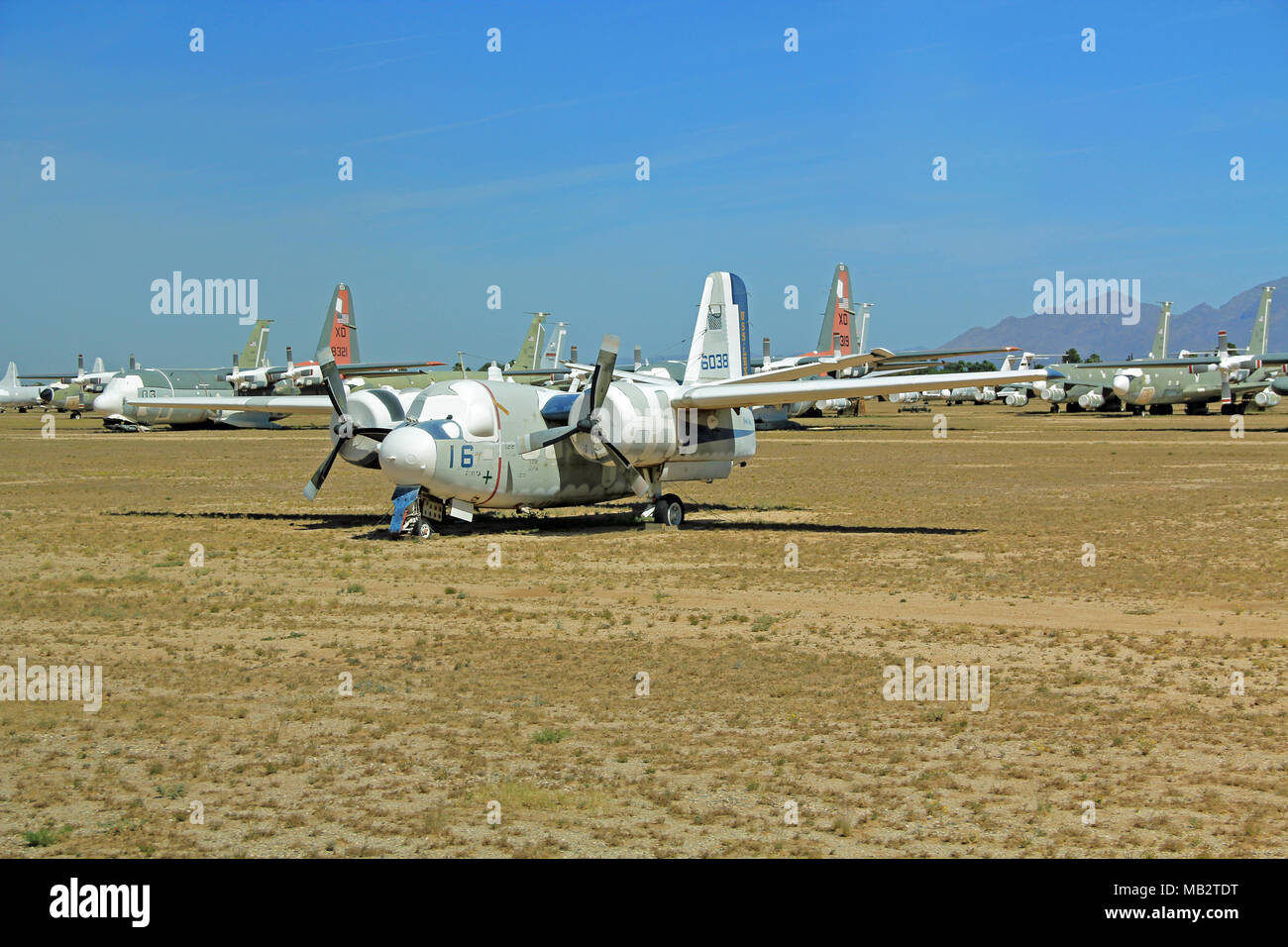 Ghost Rider Bomber Flugzeug in der Pima Air & Space Museum Stockfoto