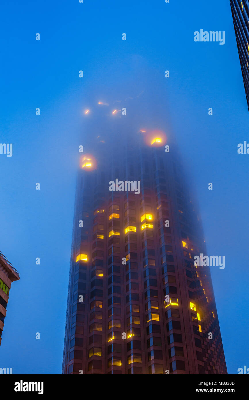Straßen rund um den Union Square. San Francisco. Kalifornien, USA Stockfoto