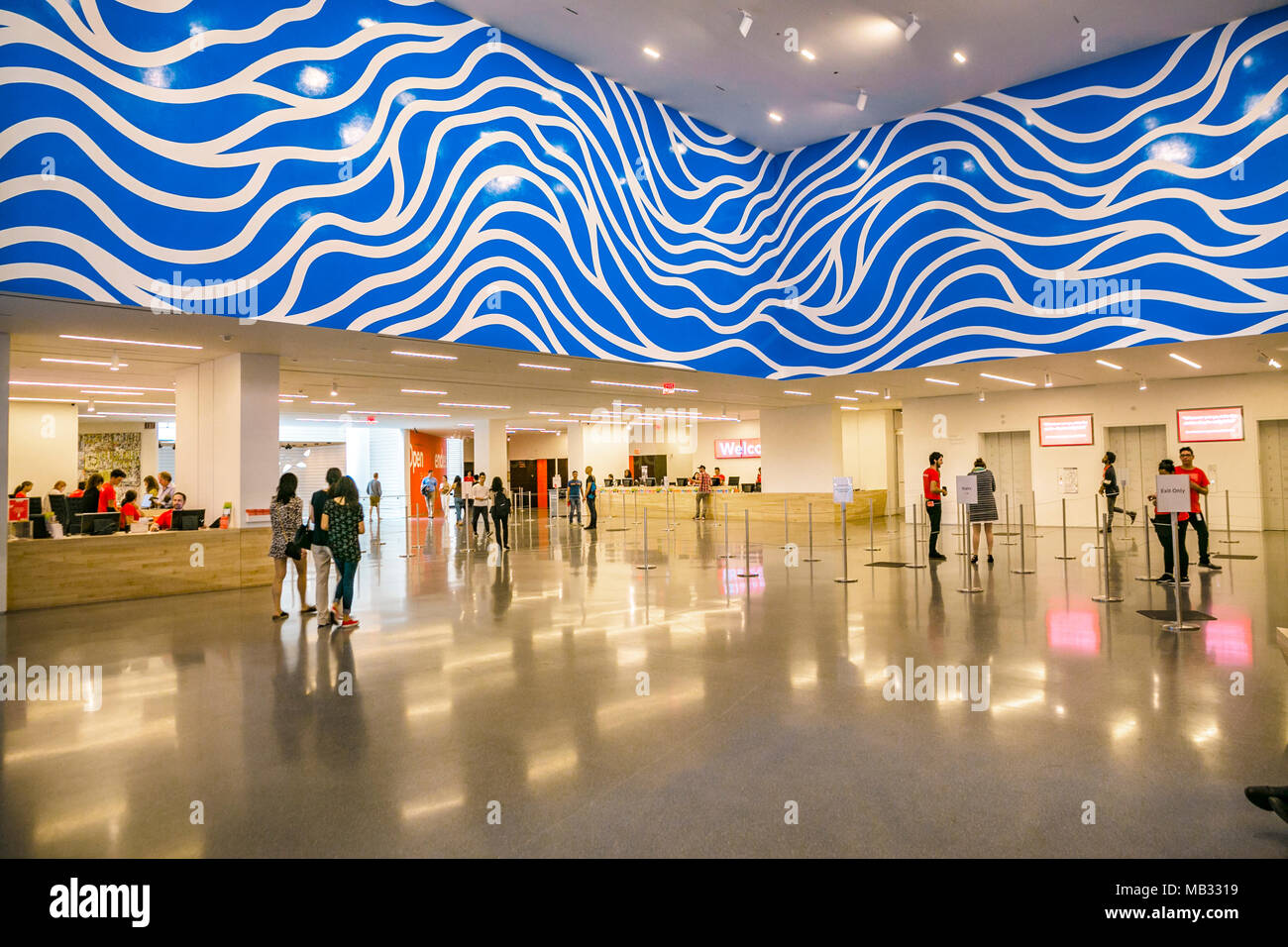 SFMOMA. Das San Francisco Museum der Modernen Kunst in San Francisco. Kalifornien. USA Stockfoto