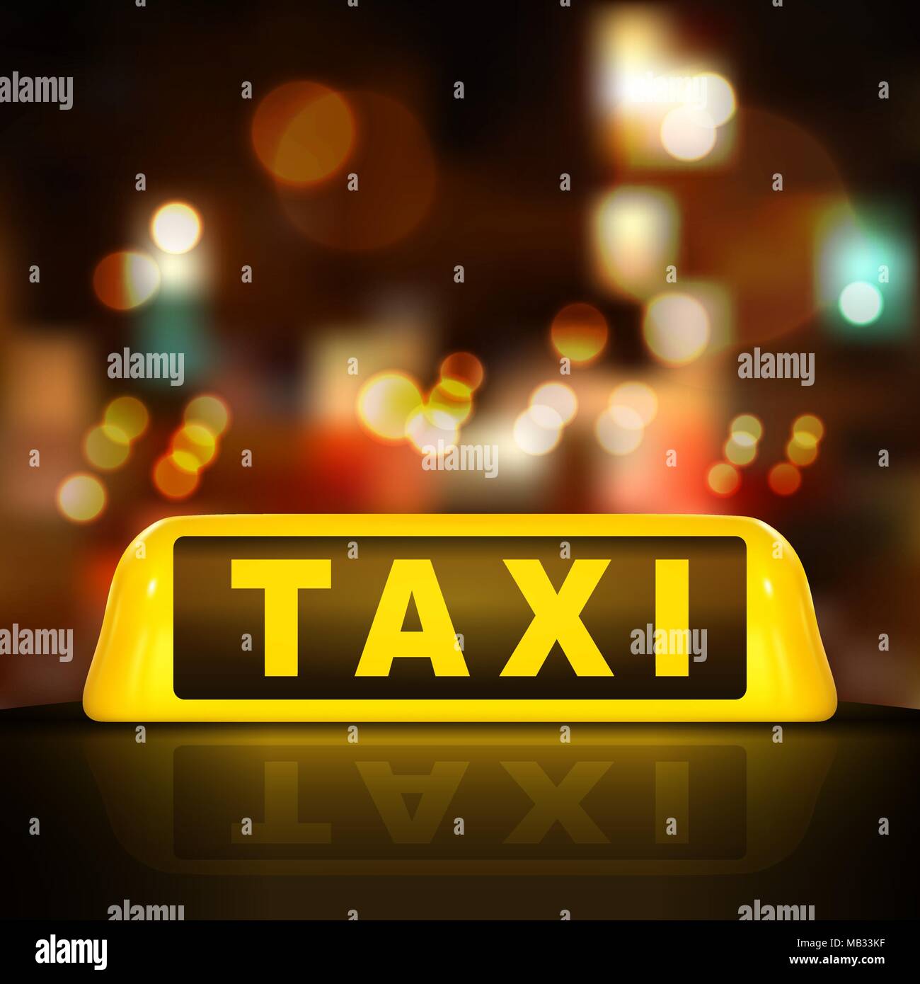 Taxischild Stock-Vektorgrafik von ©julydfg 71297637