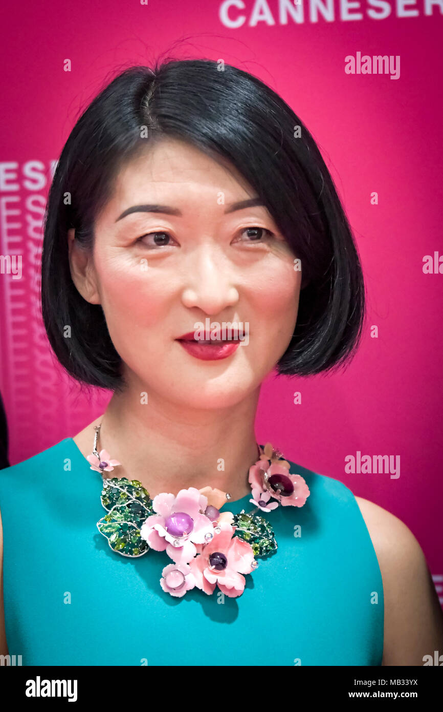 Eröffnungsfeier der 1 Cannes Film Festival Canneseries-Fleur Pellerin Stockfoto