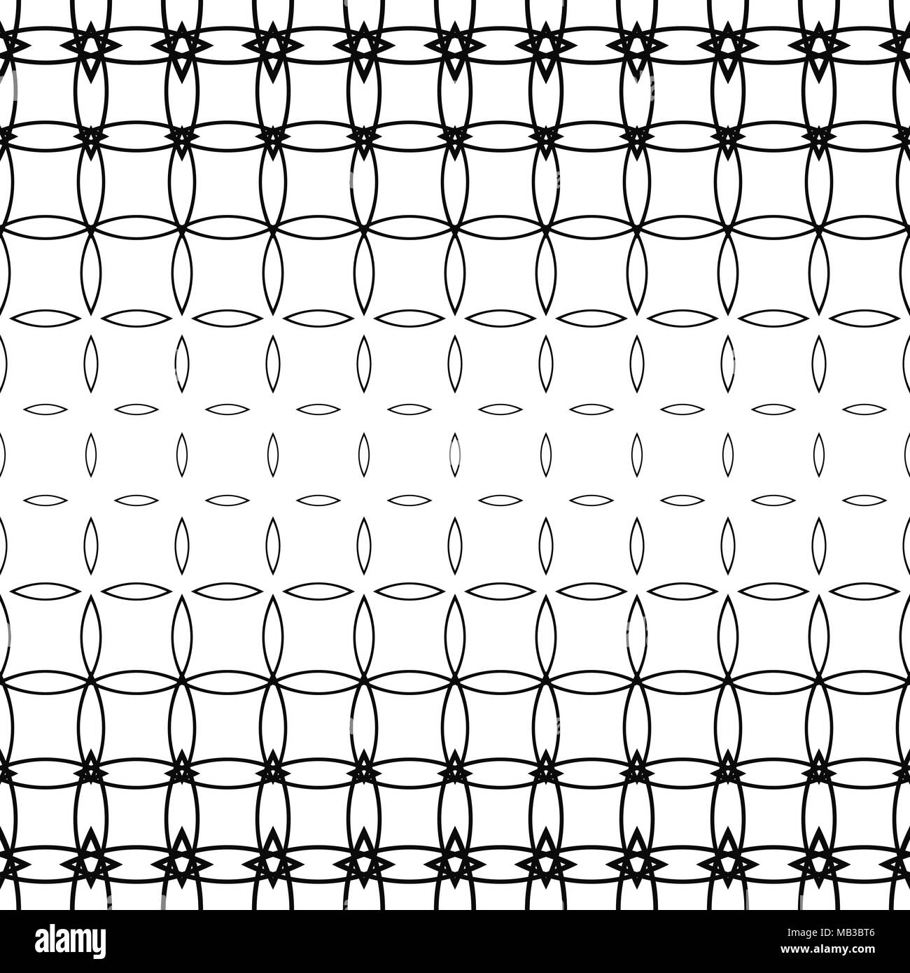 Geometrische schwarz-weißen Muster Hintergrund Stock Vektor