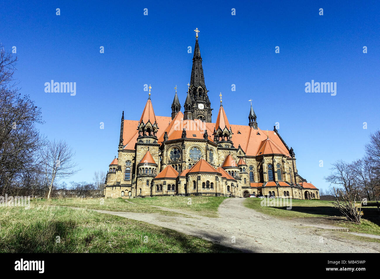 Garnison Kirche St. Martin, Dresden, Neustadt, Sachsen, Deutschland