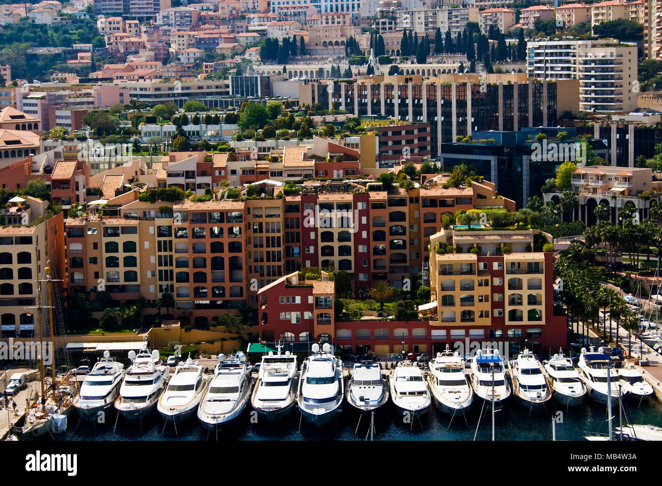 Luxus Bucht in Monte Carlo, Fürstentum Monaco, Europa Stockfoto