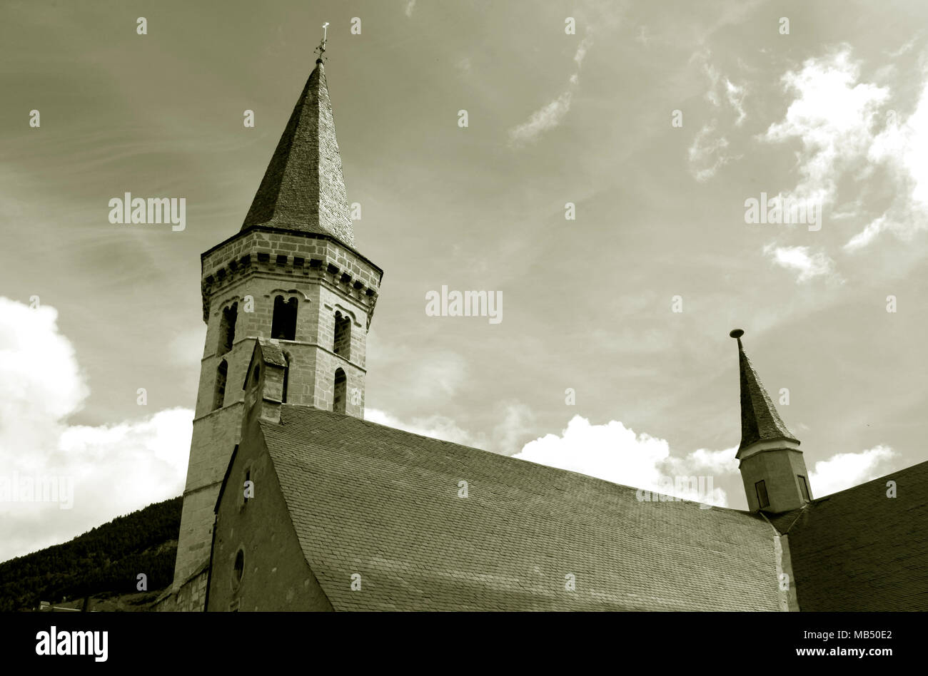 Sant Miqueu de Vielha Kirche, Vielha, Aran Stockfoto