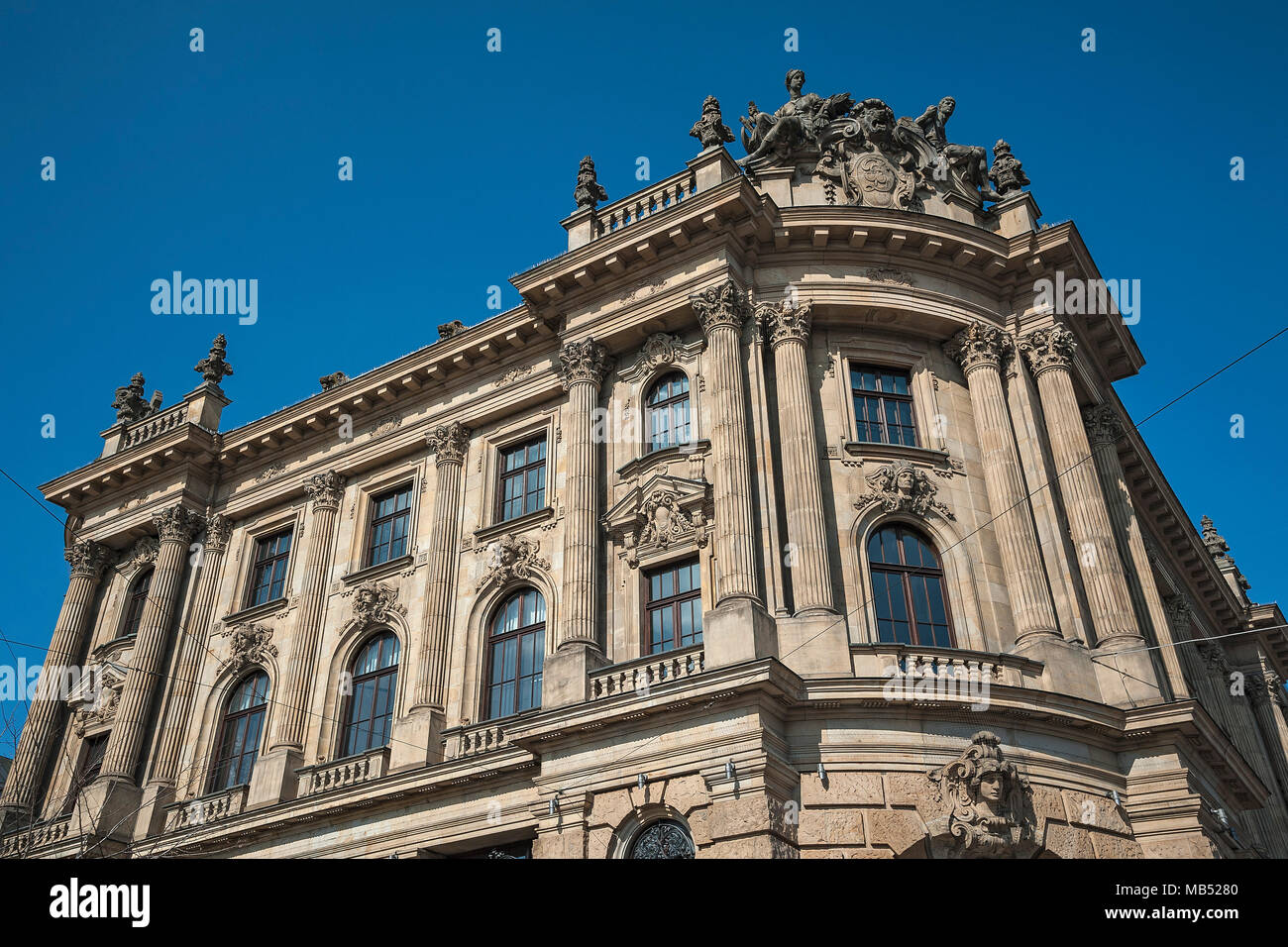 Alte Börse aus der Gründerzeit, Lenbachplatz, München, Bayern, Deutschland Stockfoto