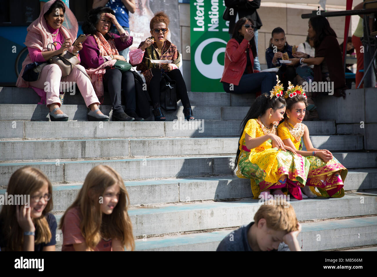 Brüssel/Belgien - 17. September 2017: Eröffnung des Festivals Europalia Indonesien Stockfoto