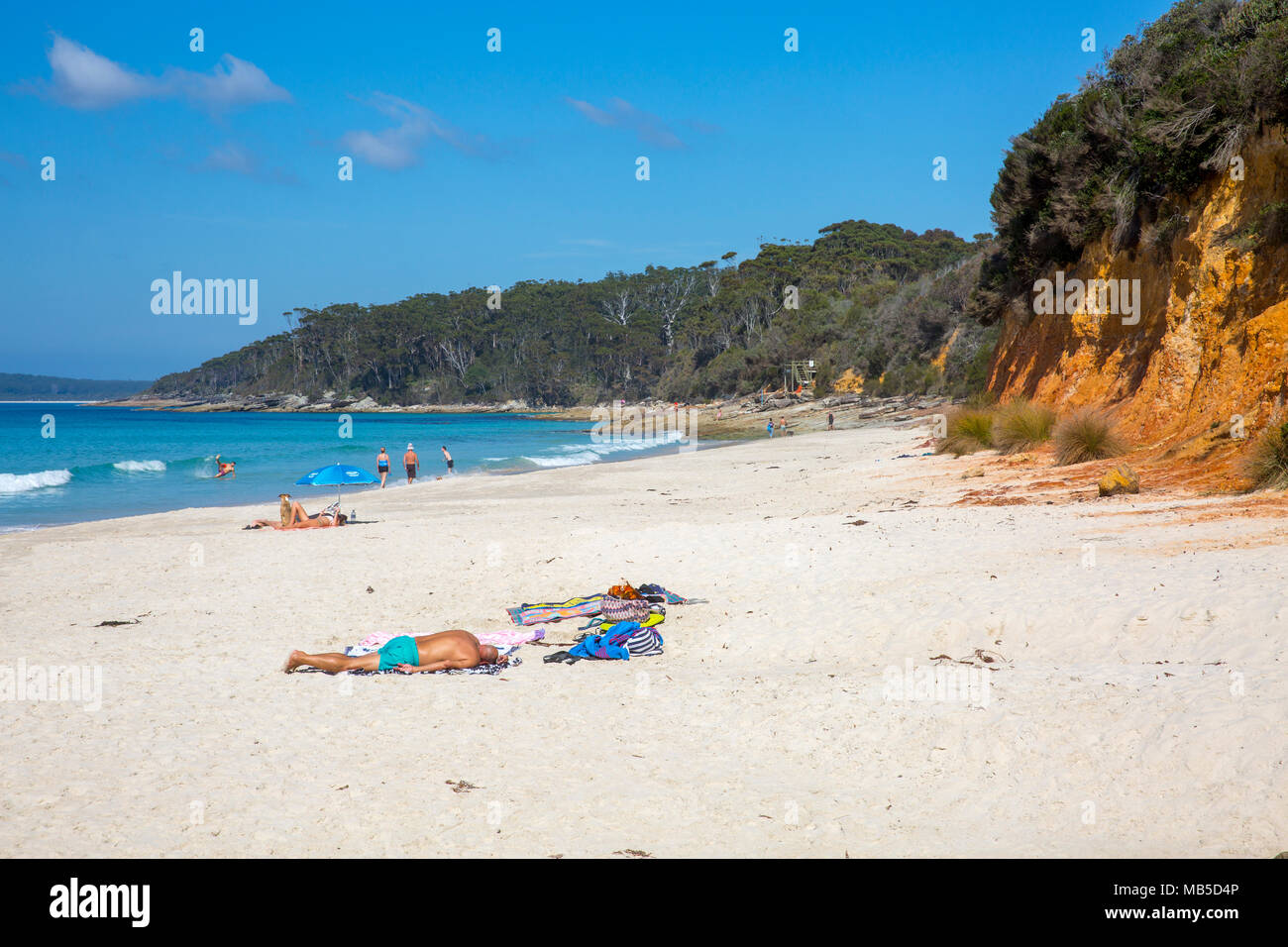 Nelson Strand in Vincentia, Jervis Bay New South Wales, Australien Stockfoto