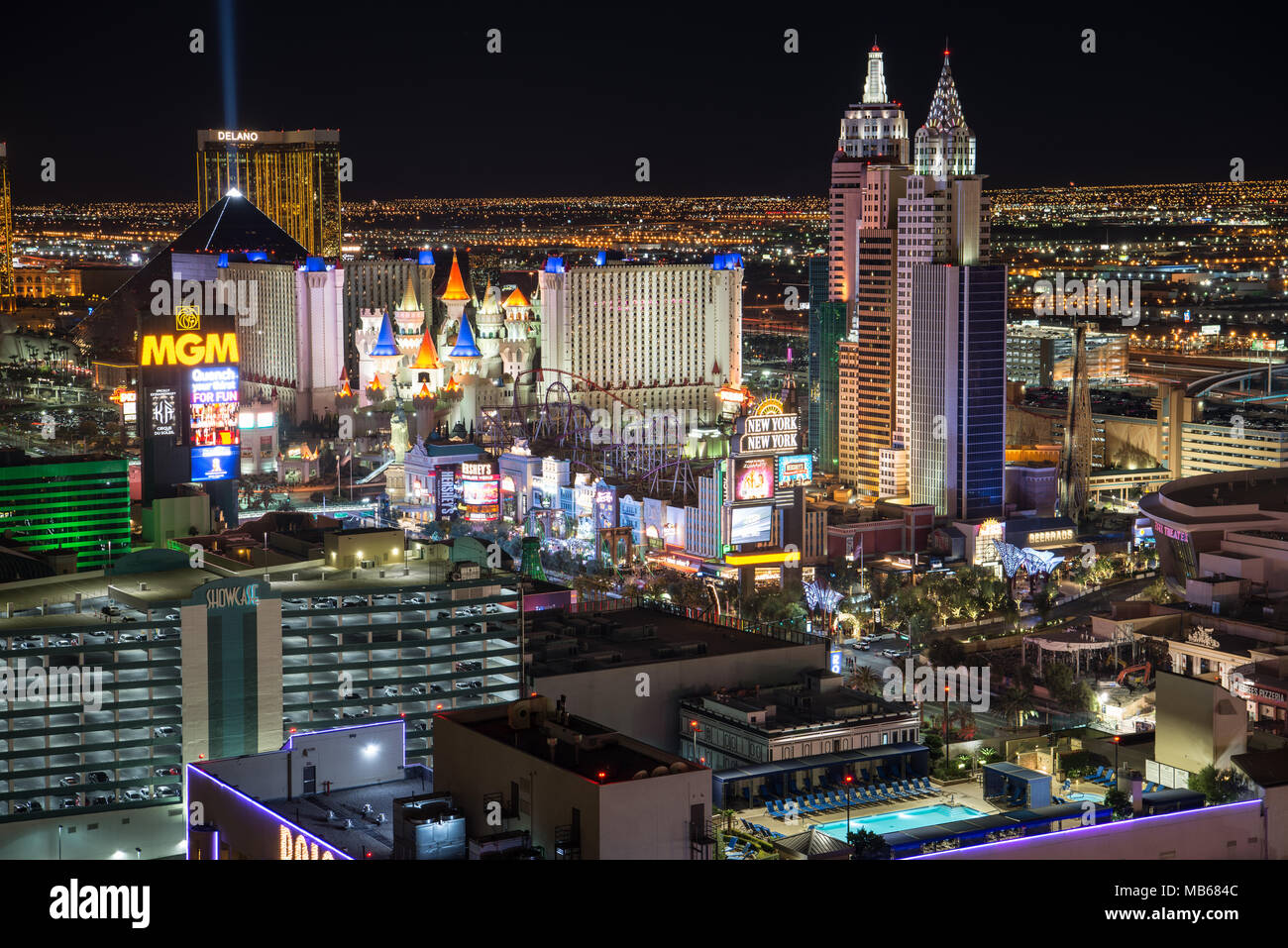 Las Vegas Stockfoto