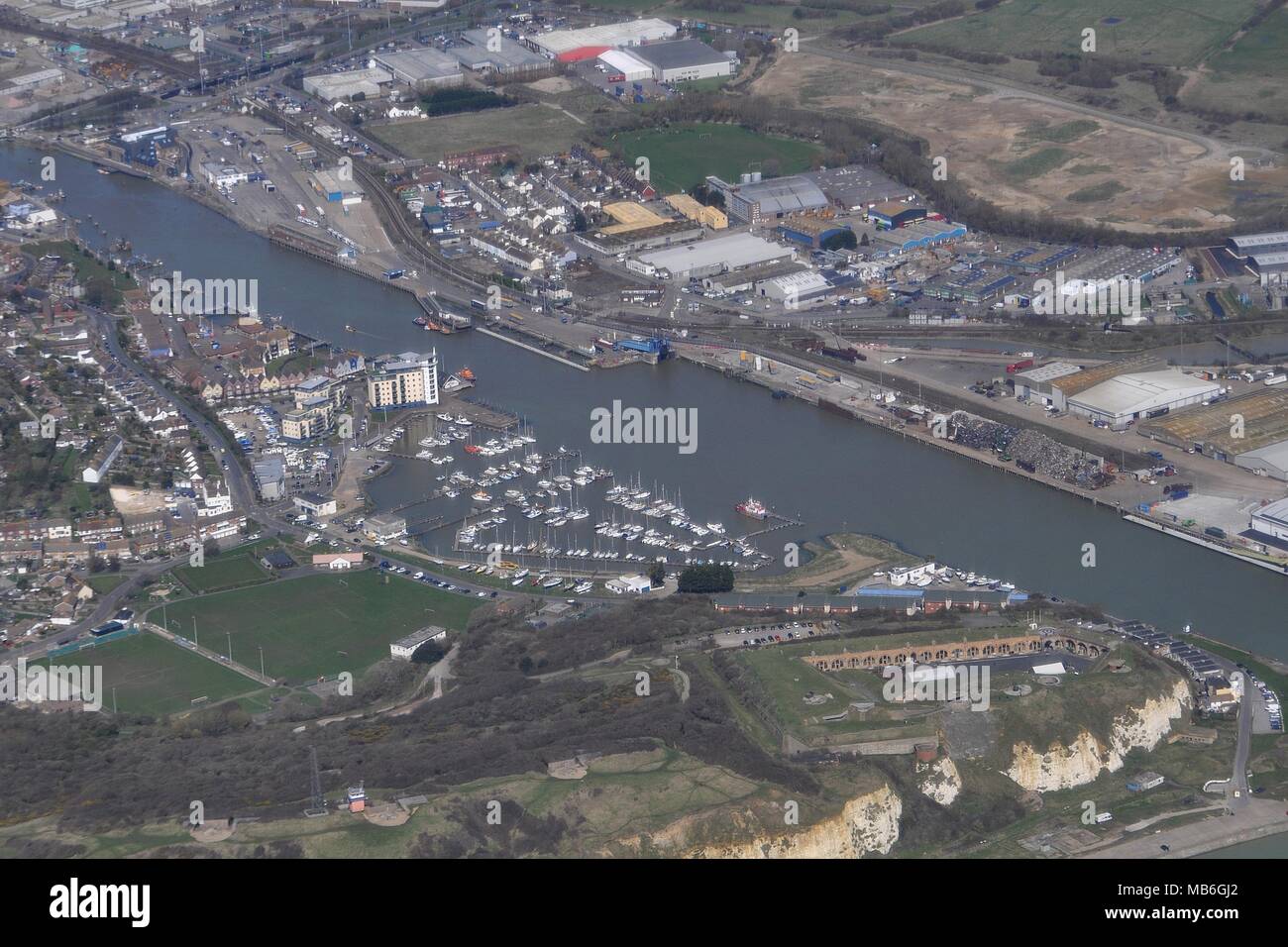 NEWHAVEN, East Sussex Stockfoto